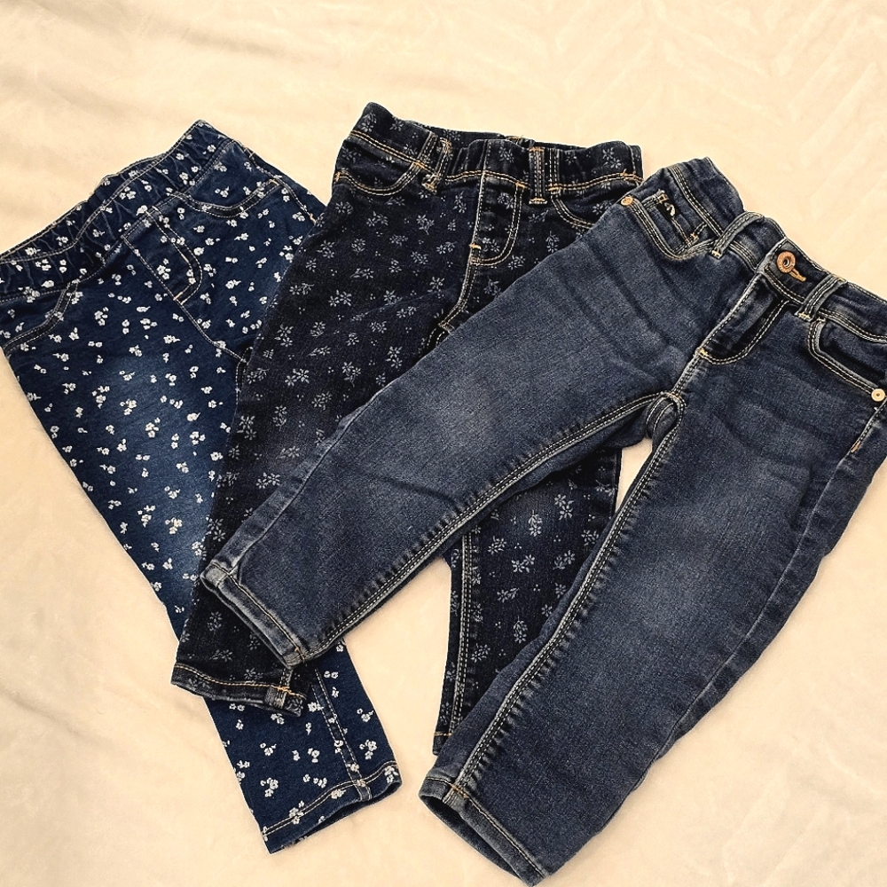 Bundle 2T Girls Jeans Jeggins
